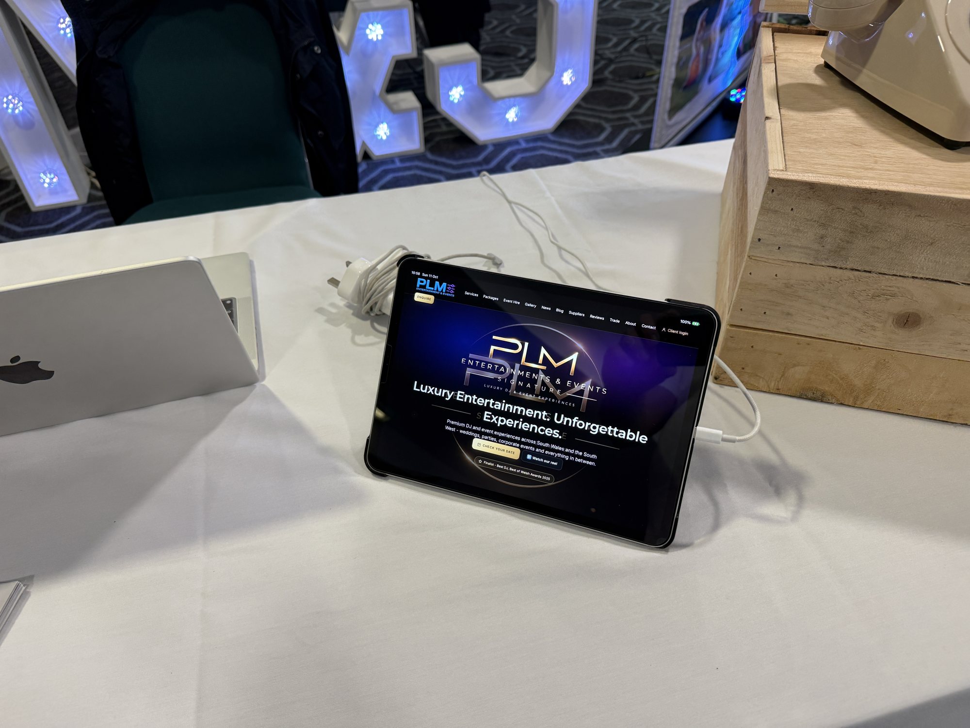 PLM Signature at voco St David’s Cardiff Wedding Fair