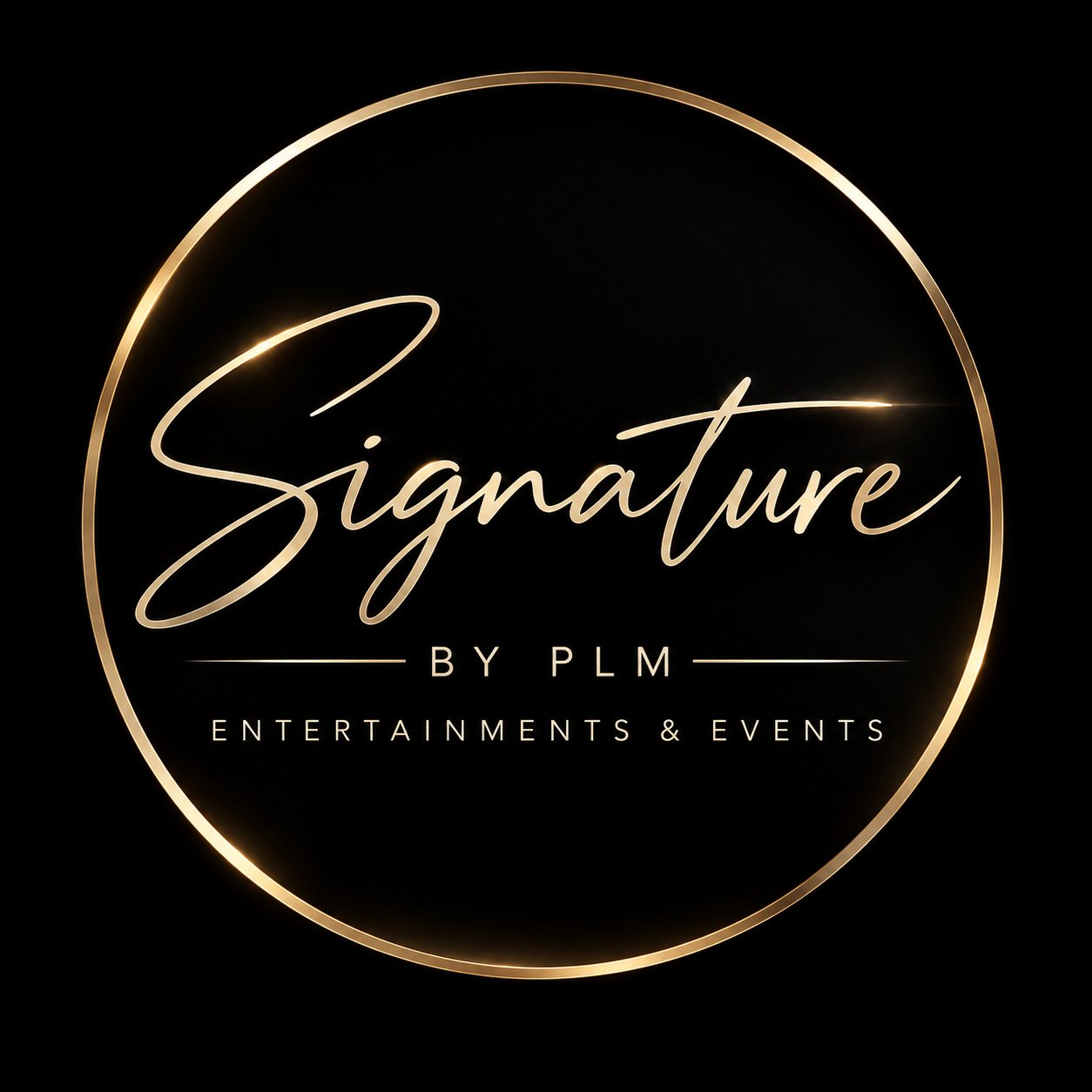 PLM Signature Wedding DJ Service (White)