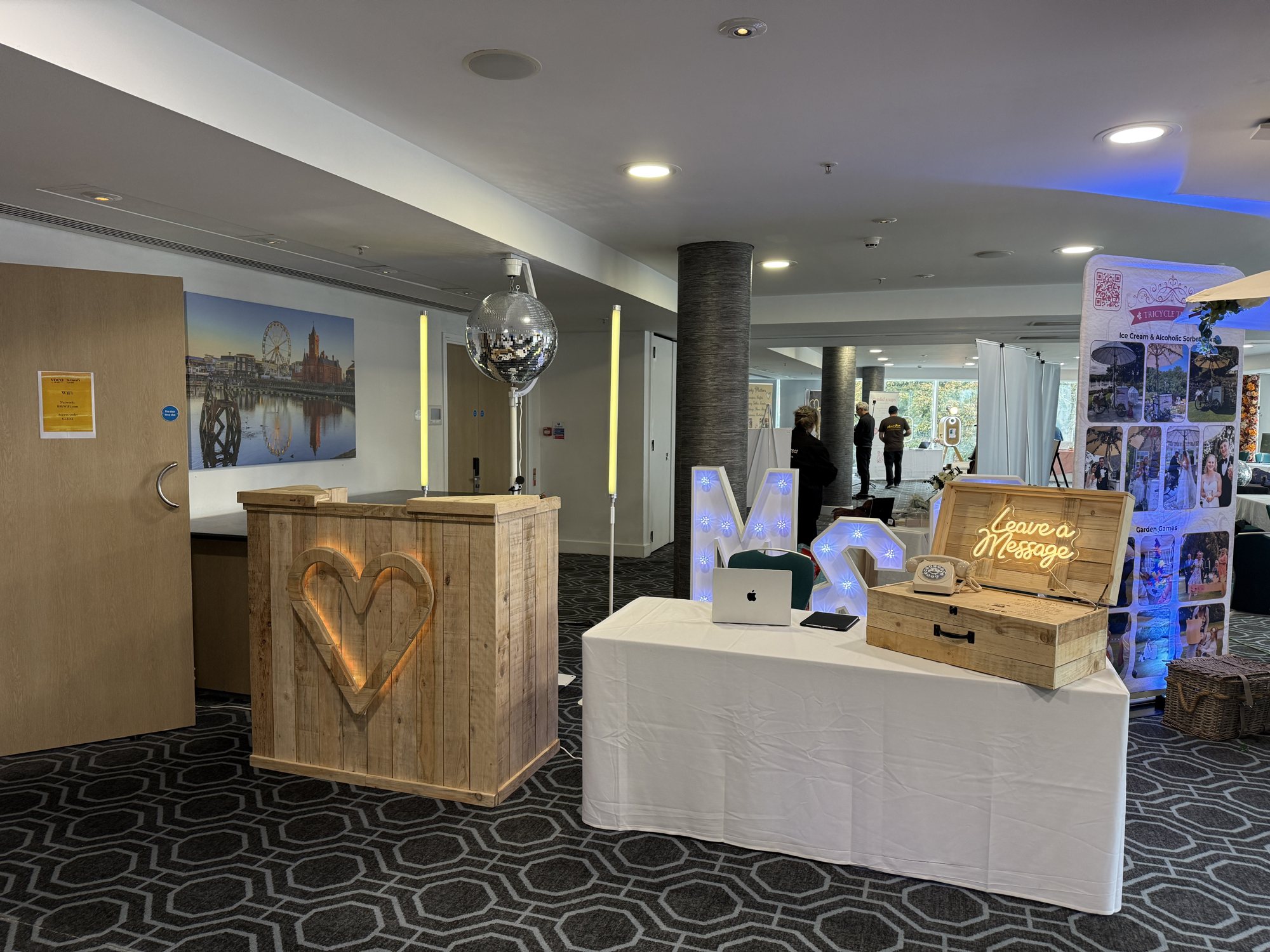 PLM Signature at voco St David’s Cardiff Wedding Fair