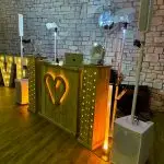 Rustic Wedding Set Up