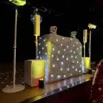 White Wedding Set Up